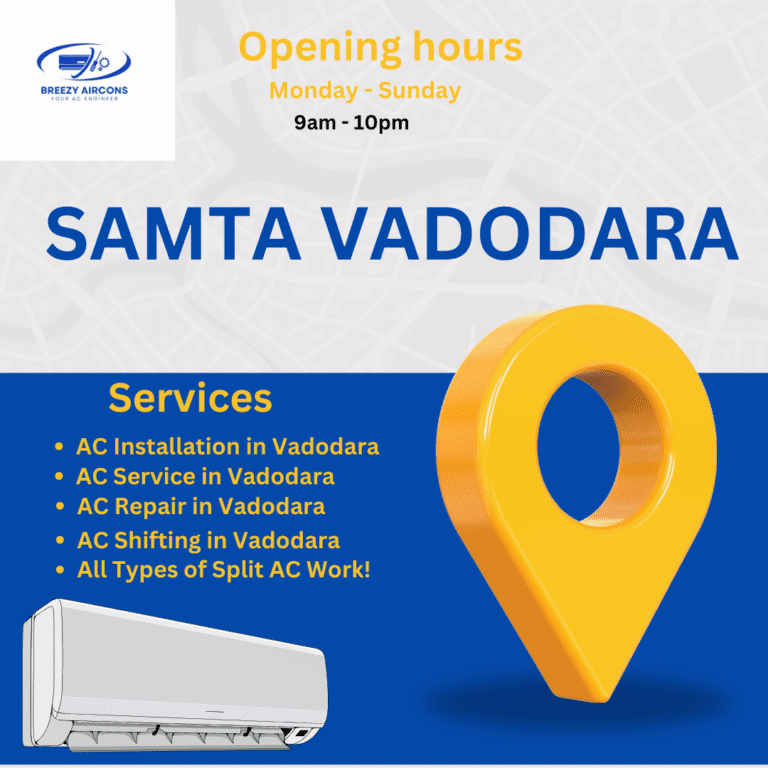 AC SERVICES IN SAMTA VADODARA