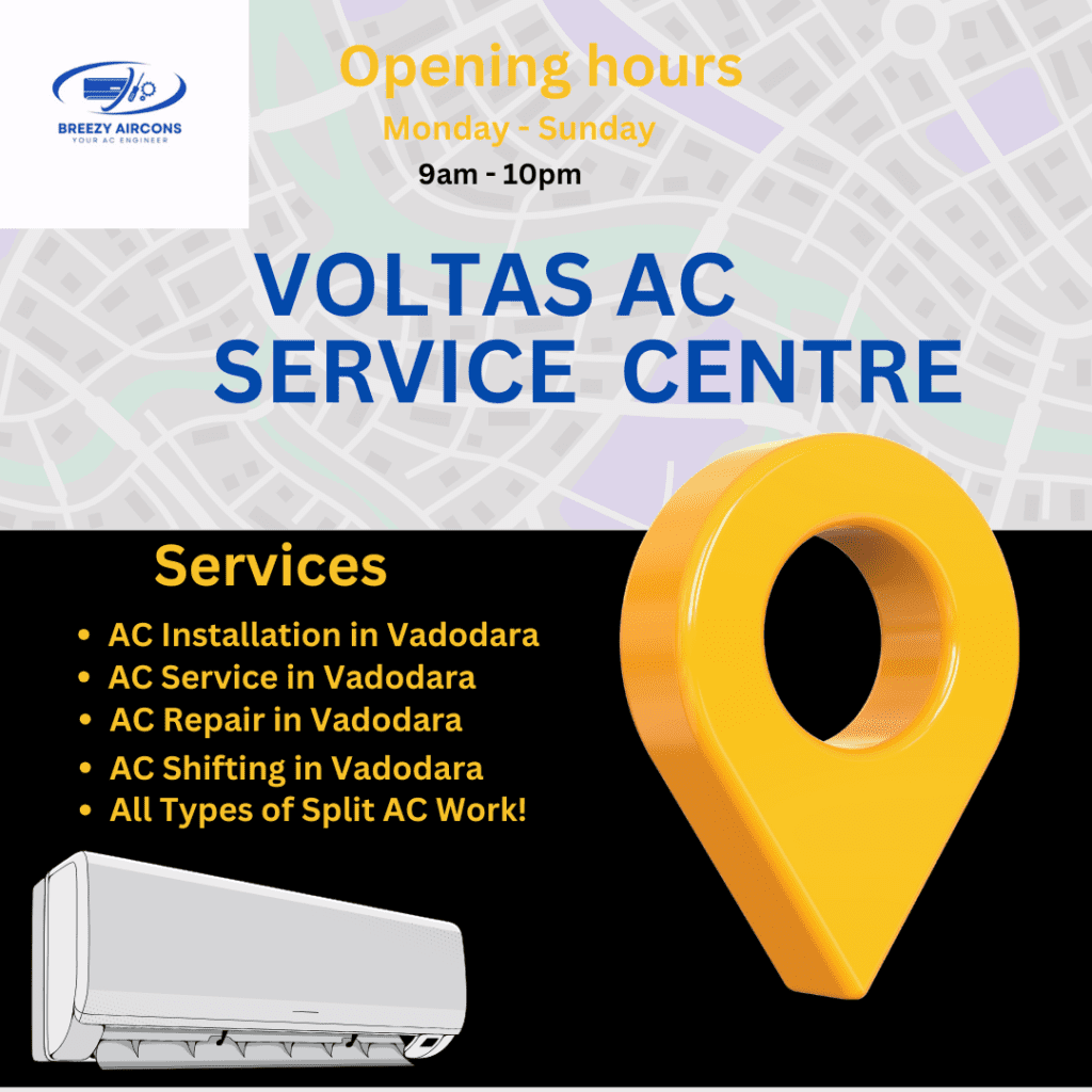 Voltas AC Installation in Vadodara